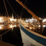 Vieux Bassin nuit photo OT Honfleur