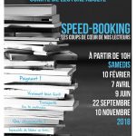 Affiche Speed-booking – avril 2018