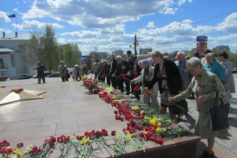 Le comité de jumelage honfleurais aux commémorations Russe