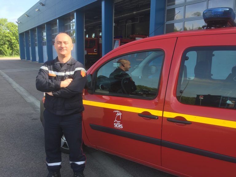 Le chef de centre des pompiers de Honfleur en renfort sur la ZAD