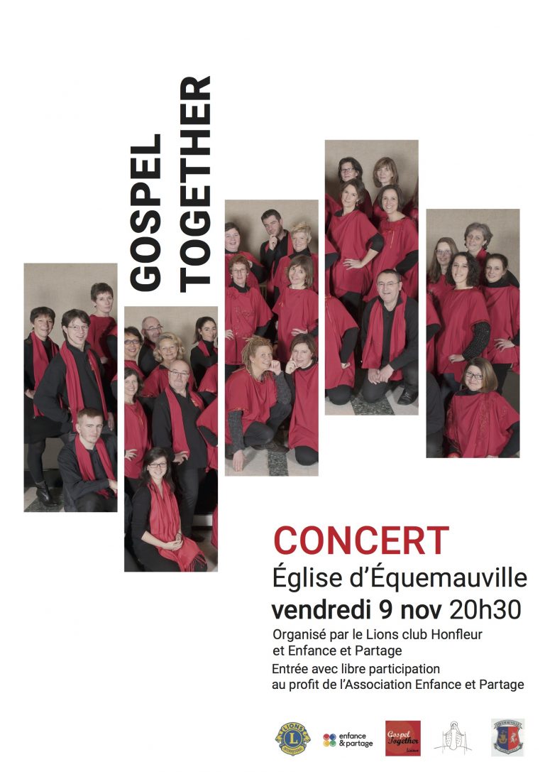 The Gospel Together en concert à Equemauville