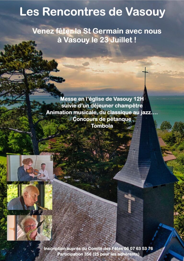 La commune de Vasouy fêtera la « Saint-Germain »…