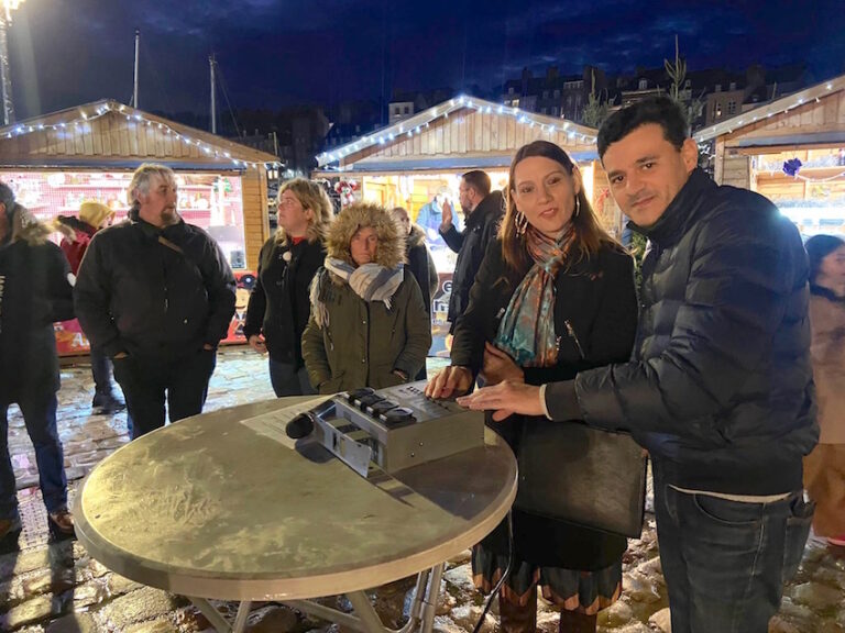 Honfleur : Ouverture officielle du marché de Noël