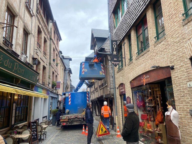 Honfleur : début d’incendie rue Haute