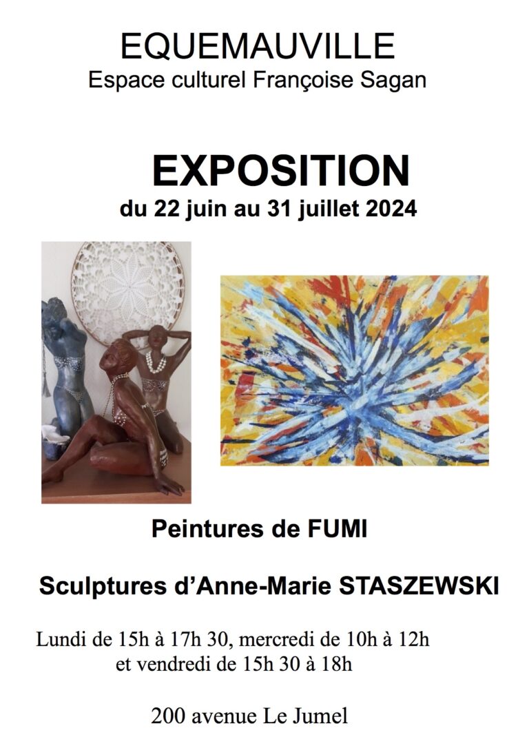 Equemauville : Exposition Anne-Marie Staszewski à l’espace Françoise Sagan