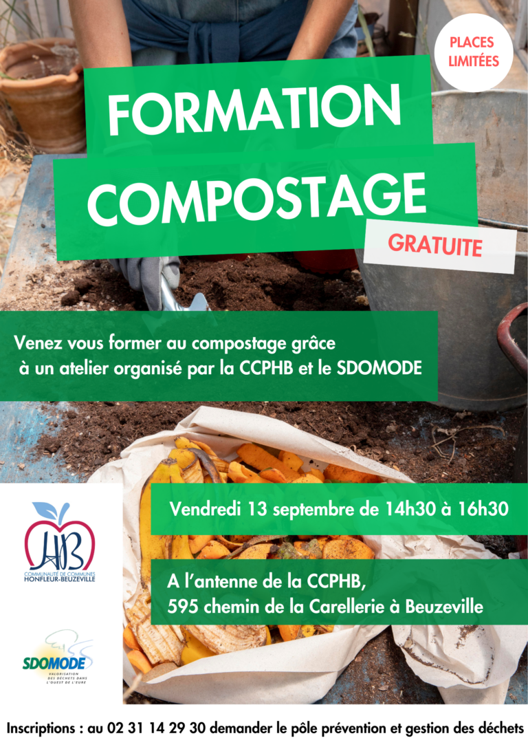 Stage de compostage à la CCPH-B