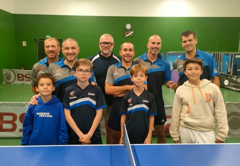 Tennis de table : Les quatre premières équipes du CHTT empochent un deuxième succès