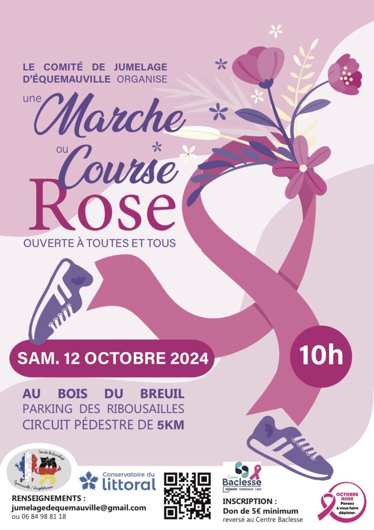 Equemauville : Une marche pour « Octobre Rose »