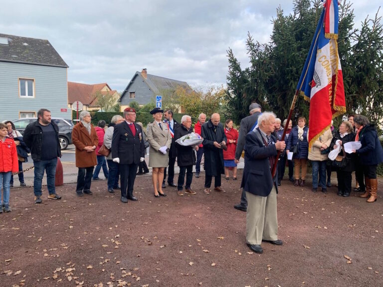 Équemauville : 11 novembre : hommage aux morts pour la France