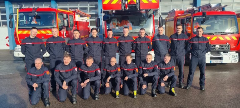 Honfleur : 17 sapeurs-pompiers en formation d’intégration de professionnalisation