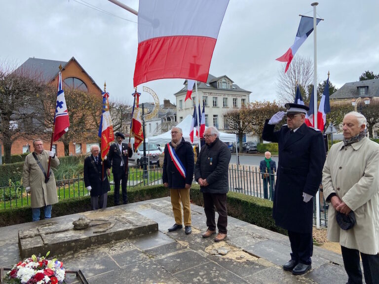 Honfleur : Cérémonie d’hommage aux morts de la guerre d’Algérie