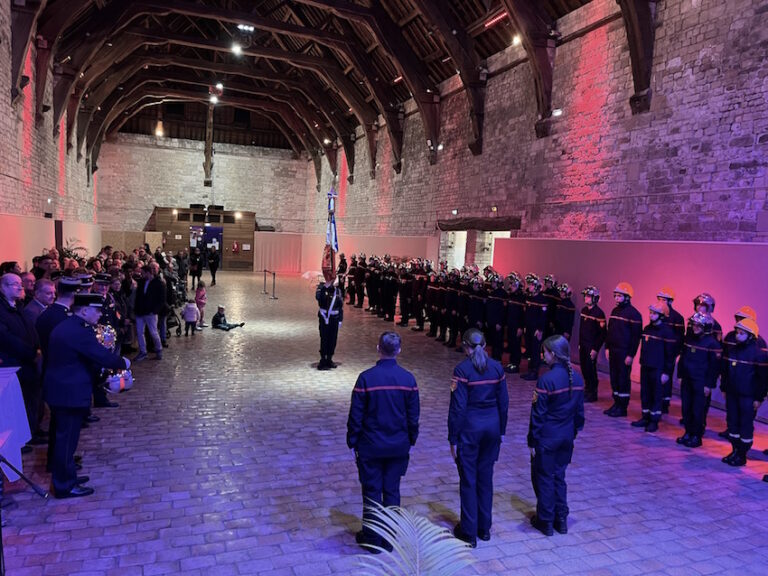 Honfleur : hommage à Fabien Millot pour la Sainte-Barbe des sapeurs-pompiers…