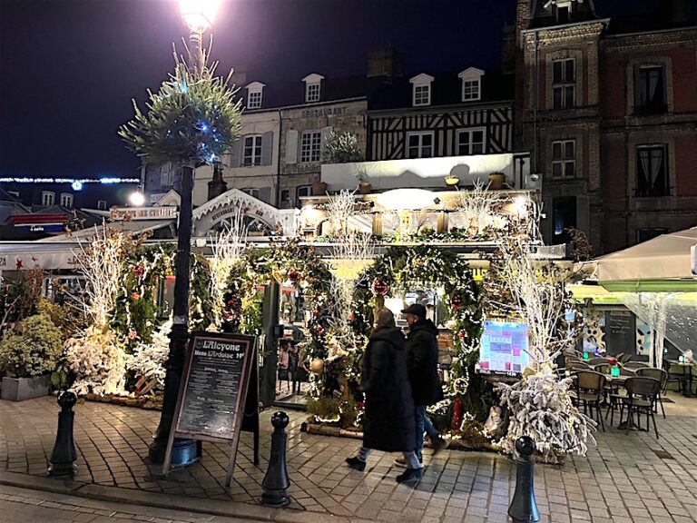 Honfleur : Féérie de Noël au restaurant L’Alcyone