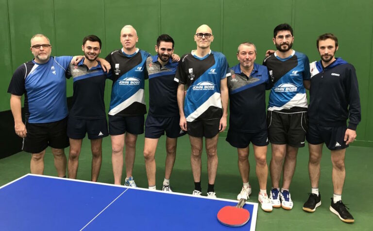 Honfleur tennis de table : L’équipe 1 du CHTT accède à la régionale 1 !