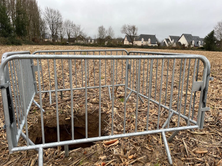 Honfleur : Une marnière découverte dans un champ près d’un lotissement…