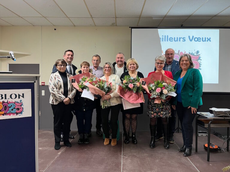 Ablon : remise de médailles au personnel communal