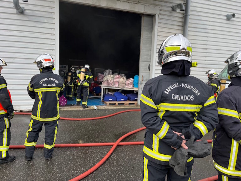 Honfleur : un début d’incendie vite maitrisé dans une blanchisserie industrielle